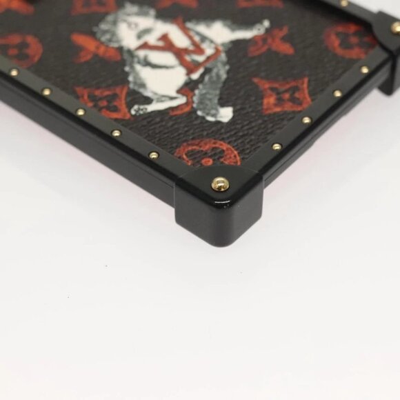 LOUIS VUITTON Transformed Cat Eye Trunk iPhone XS Case Black - Picture 9 of 14